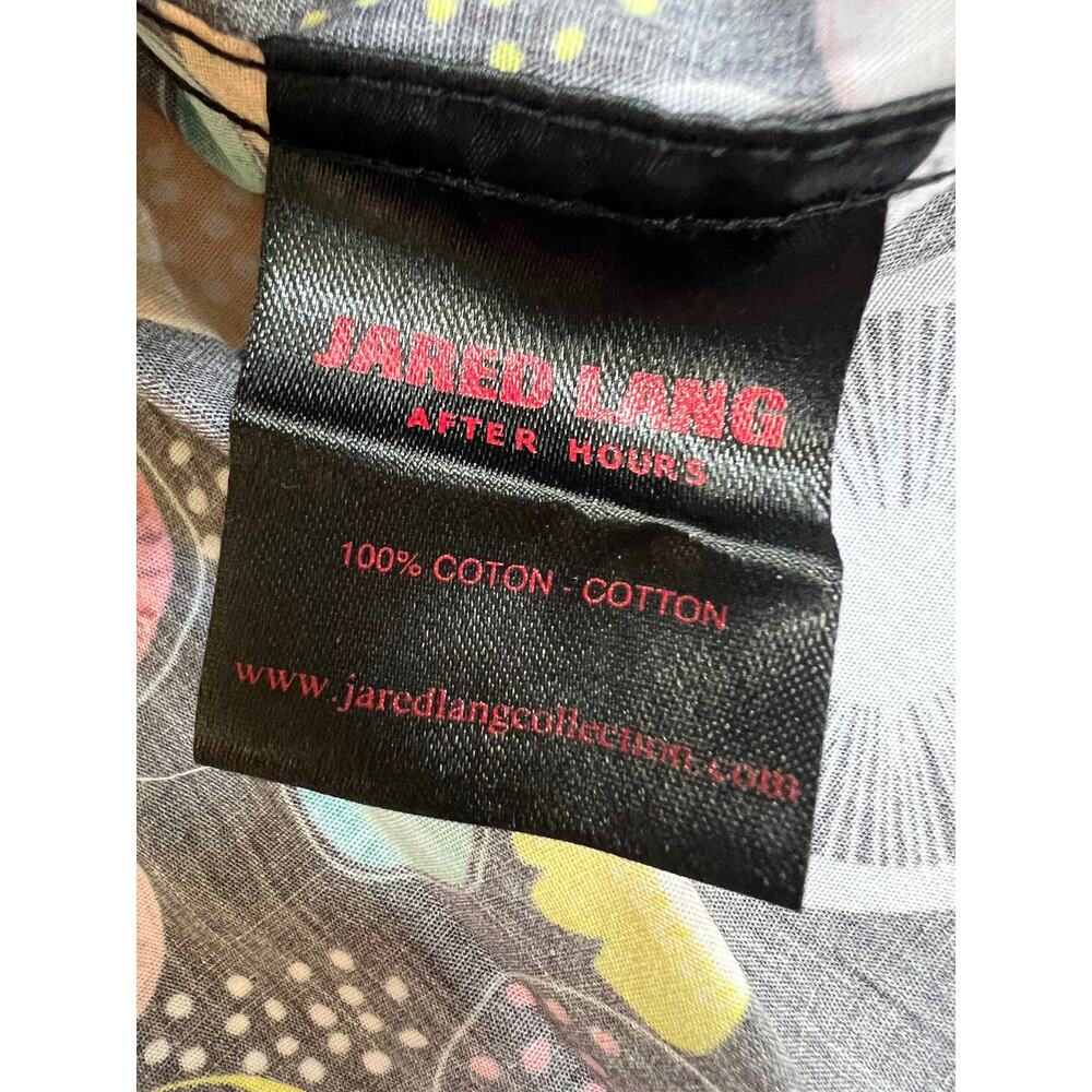 Jared Lang Men's Trim Fit Multicolor Button-Up Shirt AH-T-744 Size 2XL - Picture 6 of 12